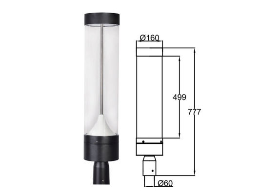 3030 বহিরঙ্গন LED ল্যান্ডস্কেপ লাইট অ্যান্টি-ইউভি ইলেক্ট্রোস্ট্যাটিক পাউডার স্প্রে