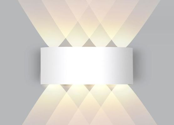 আলোকসজ্জা বহিরঙ্গন LED ওয়াল মাউন্ট লাইট 3500K উষ্ণ সাদা বাগান জন্য